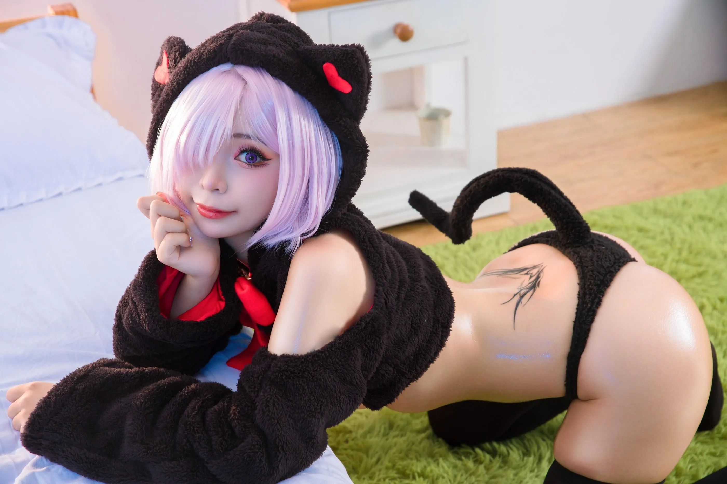 Umeko J – NO.015 Mashu Black Cat Fate Grand Order [78P]插图6